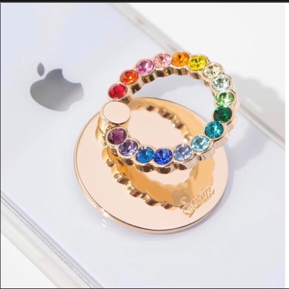 Sonic Multi Gemstone Phone Ring